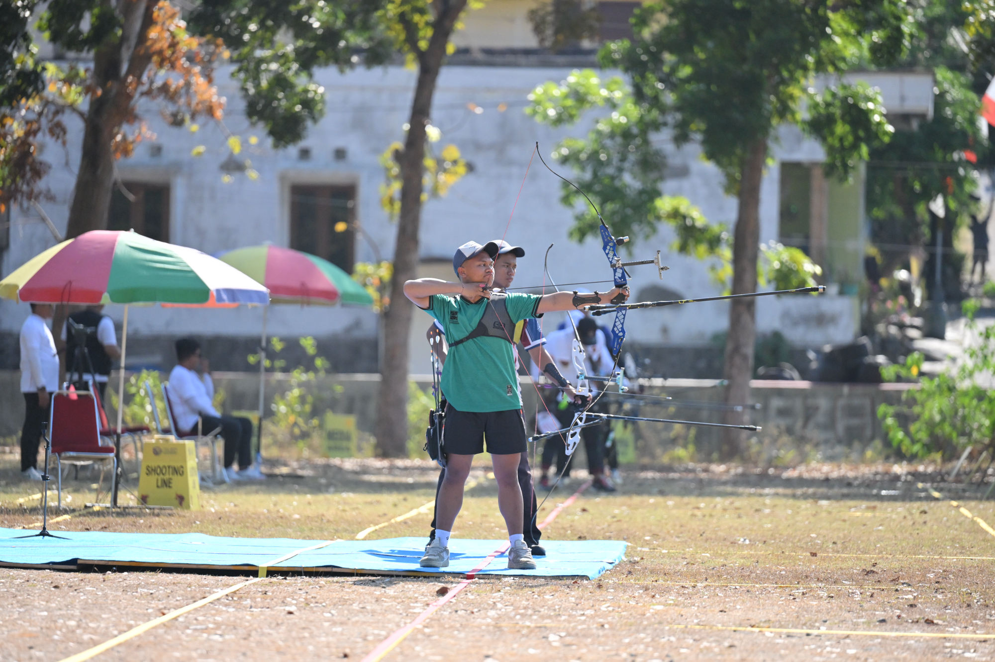 Kejuaraan bertajuk Para-meter Archery Indonesia Open 2026 yang  diikuti 65 peserta dari kategori disabilitas dan non disabilitas, berlangsung 8-9 Agustus 2026 di lapangan FKIP UNS Surakarta, Jawa Tengah. NPC INDONESIA/Bagas Ari