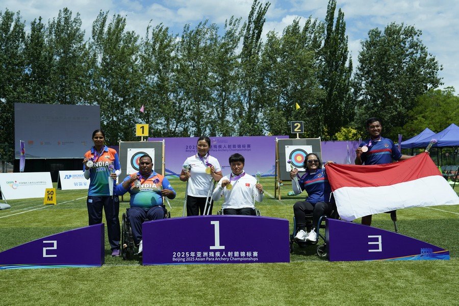 Indonesia Raih 4 Medali di Kejuaraan Para Panahan Asia 2025